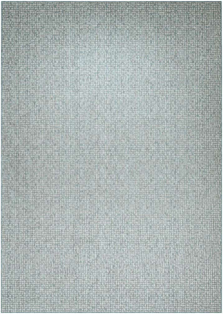 10' x 14' Easy-Clean Checkered Indoor / Outdoor Rug