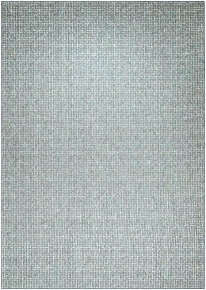 Detail image of 10' x 14' Easy-Clean Checkered Indoor / Outdoor Rug