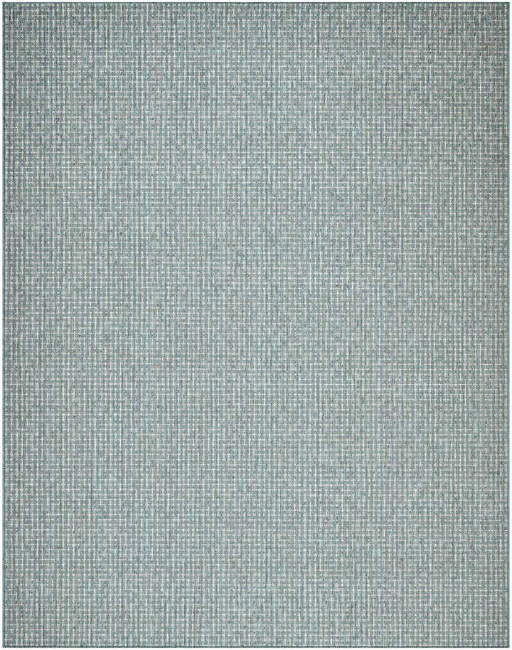 7' 10 x 10' Easy-Clean Checkered Indoor / Outdoor Rug