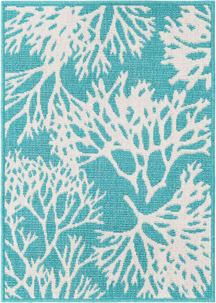 2' x 3' Easy-Clean Coastal Indoor / Outdoor Rug