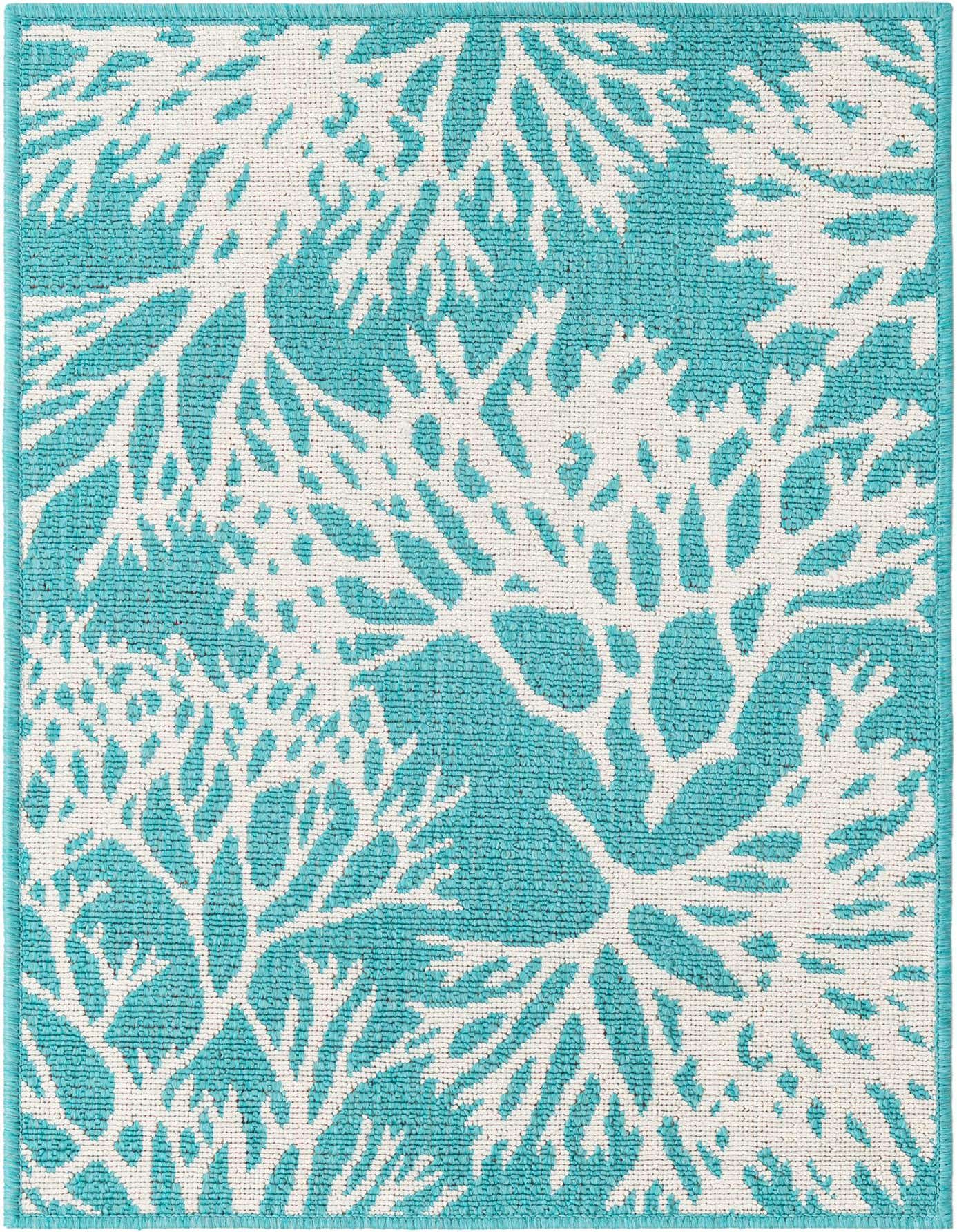 2' x 3' Easy-Clean Coastal Indoor / Outdoor Rug