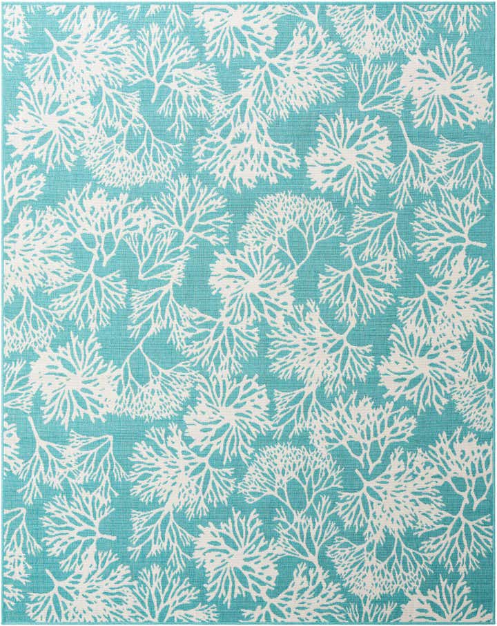 7' 10 x 10' Easy-Clean Coastal Indoor / Outdoor Rug