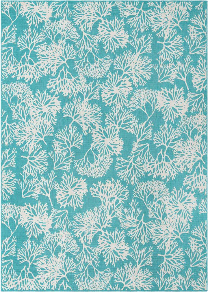 9' x 12' Easy-Clean Coastal Indoor / Outdoor Rug
