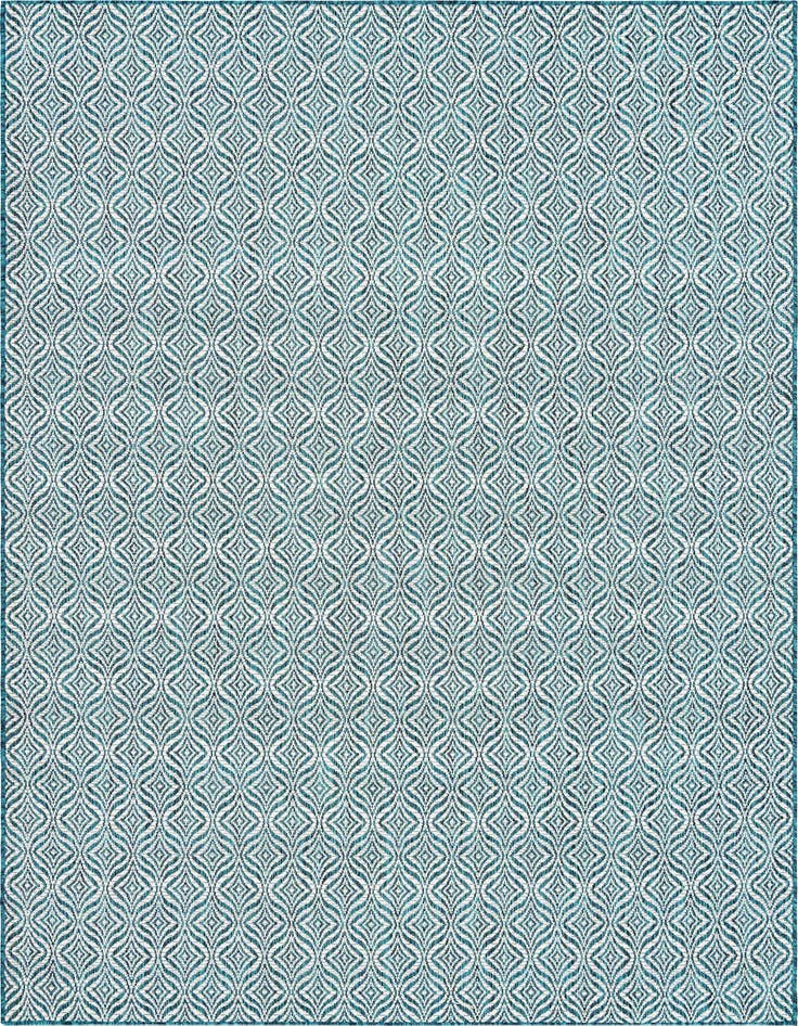 Detail image of 7' x 10' Easy-Clean Lattice Indoor / Outdoor Rug