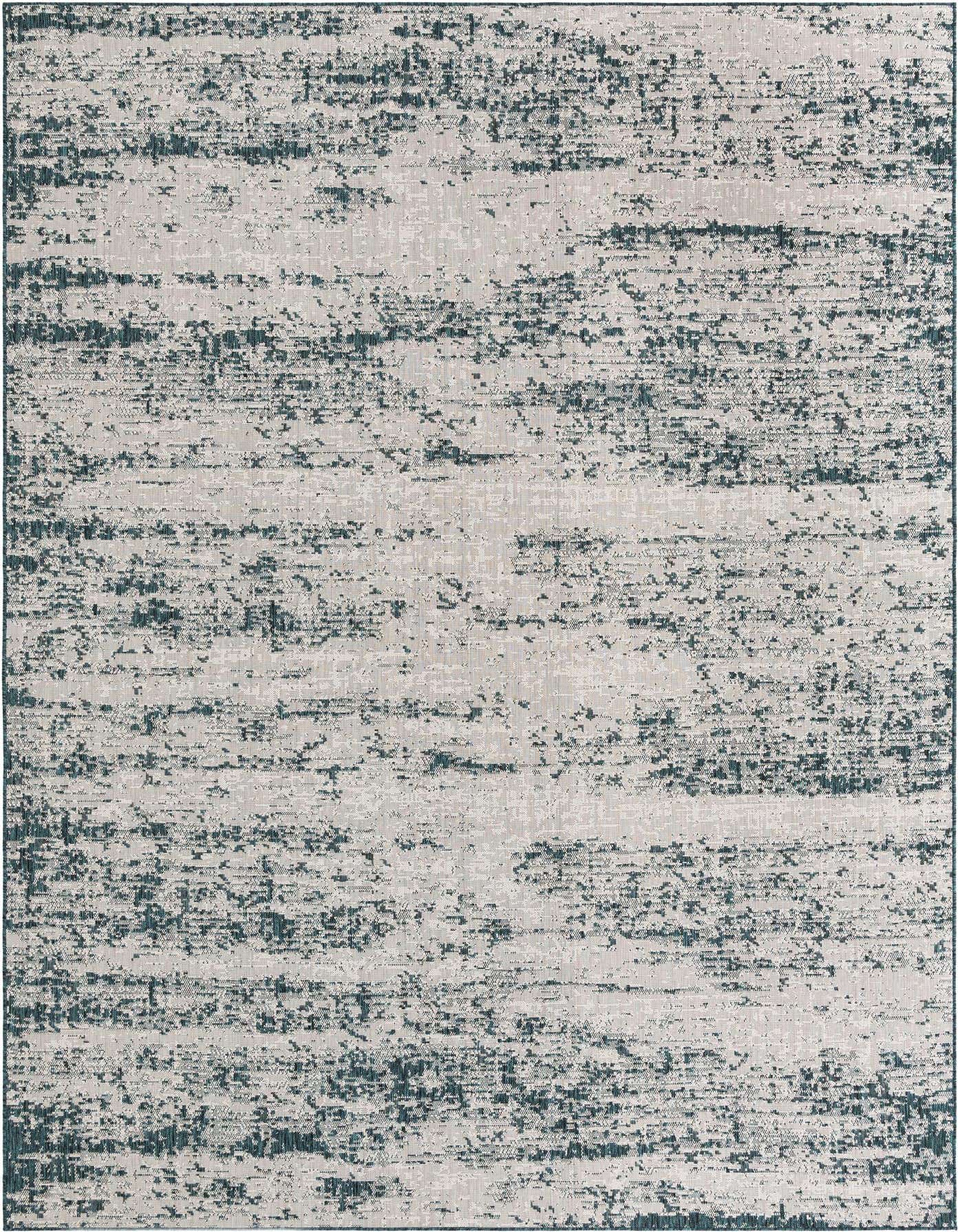 10' x 14' Easy-Clean Modern Indoor / Outdoor Rug