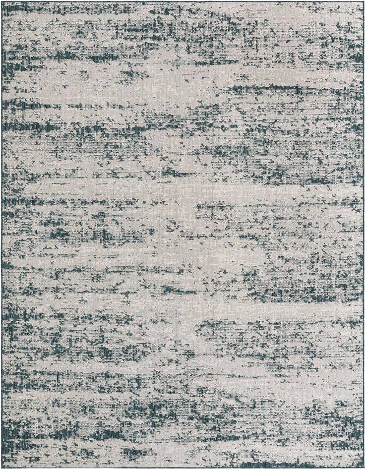 Detail image of 10' x 14' Easy-Clean Modern Indoor / Outdoor Rug