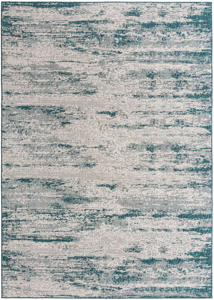 9' x 12' Easy-Clean Modern Indoor / Outdoor Rug