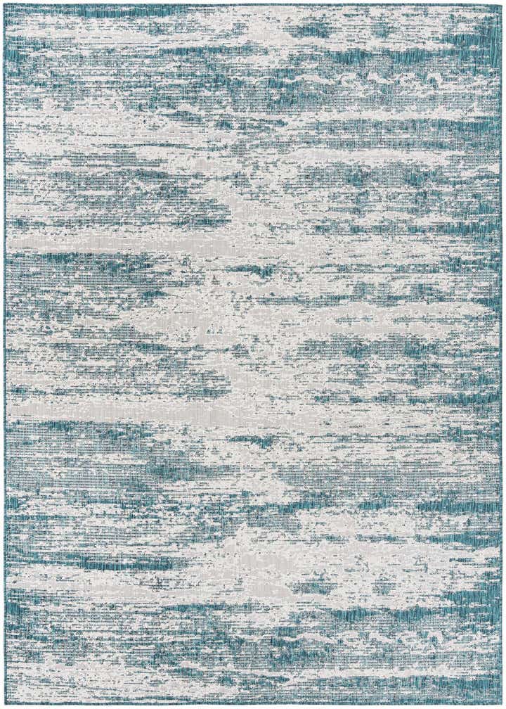 7' 10 x 11' Easy-Clean Modern Indoor / Outdoor Rug