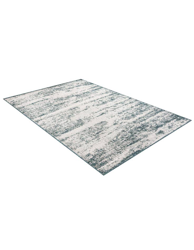 Detail image of 5' 3 x 8' Easy-Clean Modern Indoor / Outdoor Rug