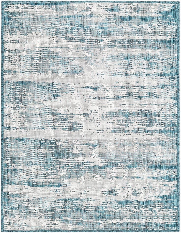 Detail image of 3' x 5' 3 Easy-Clean Modern Indoor / Outdoor Rug