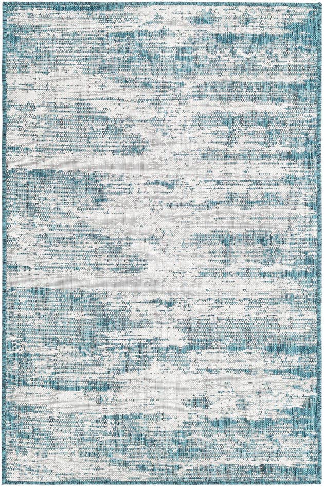 Detail image of 3' x 5' 3 Easy-Clean Modern Indoor / Outdoor Rug