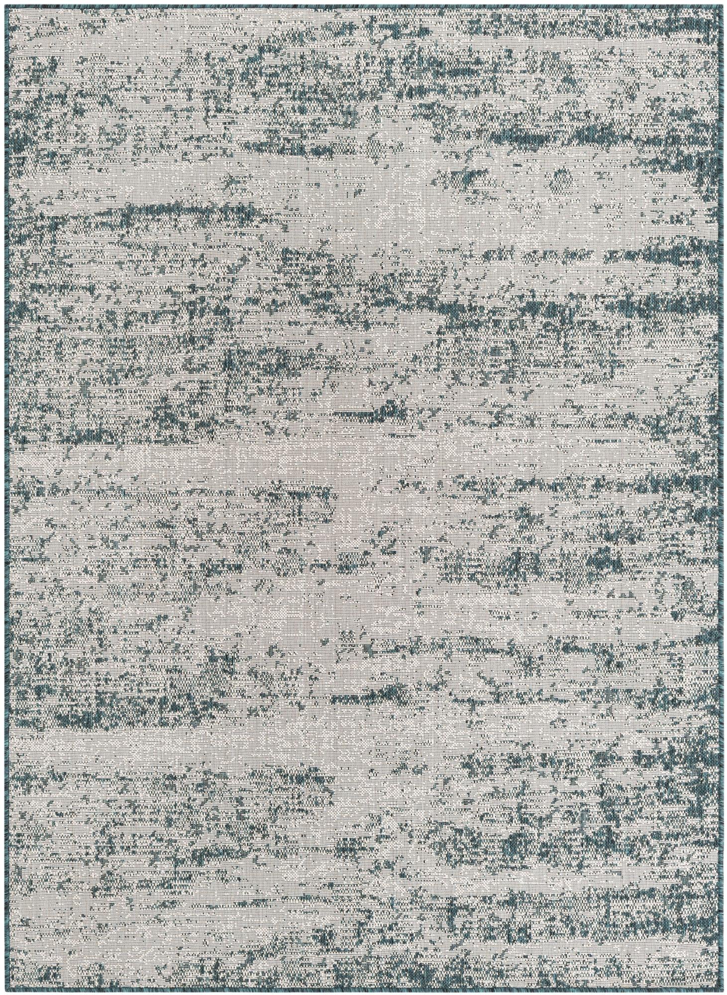 Primary image 5' x 7'  Washable Modern Indoor / Outdoor Rug