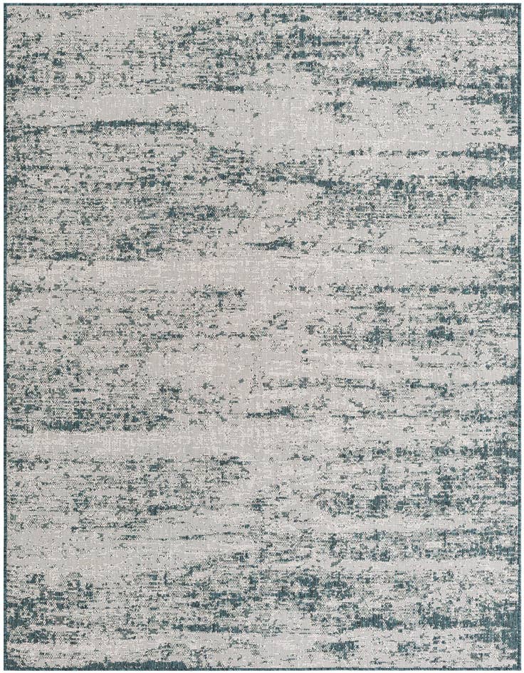 Detail image of 6' x 9' Easy-Clean Modern Indoor / Outdoor Rug