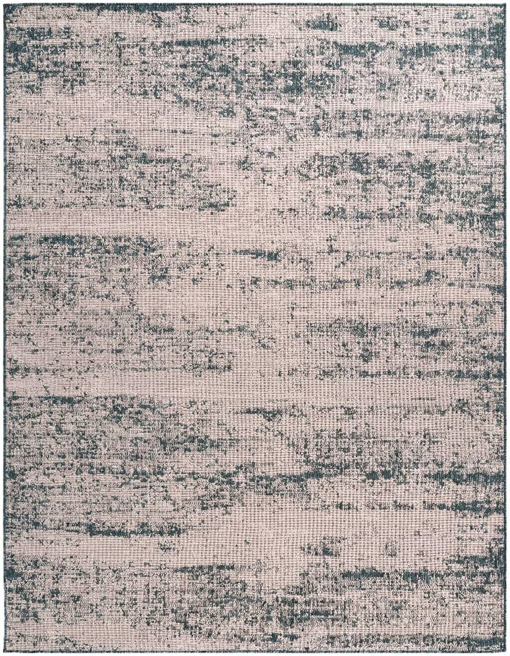 Detail image of 7' x 10' Easy-Clean Modern Indoor / Outdoor Rug