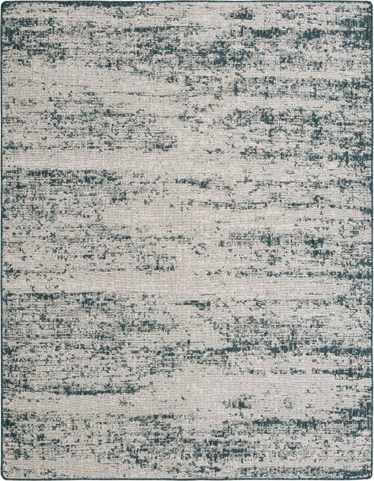 Detail image of 7' 6 x 9' Easy-Clean Modern Indoor / Outdoor Rug