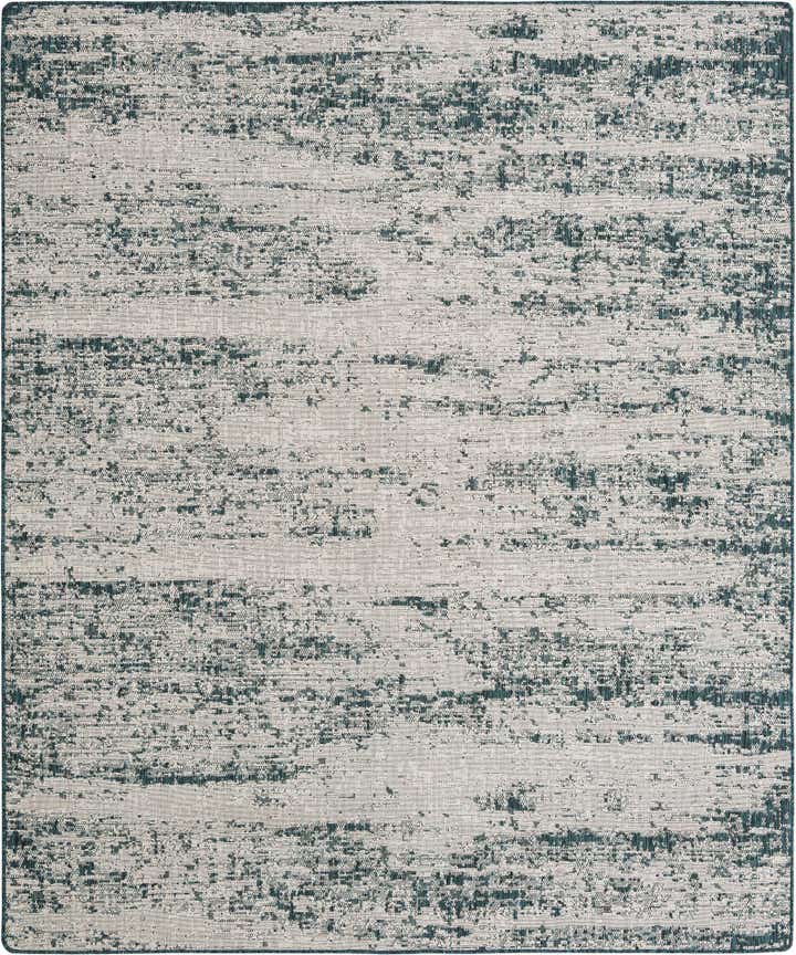 7' 6 x 9' Easy-Clean Modern Indoor / Outdoor Rug