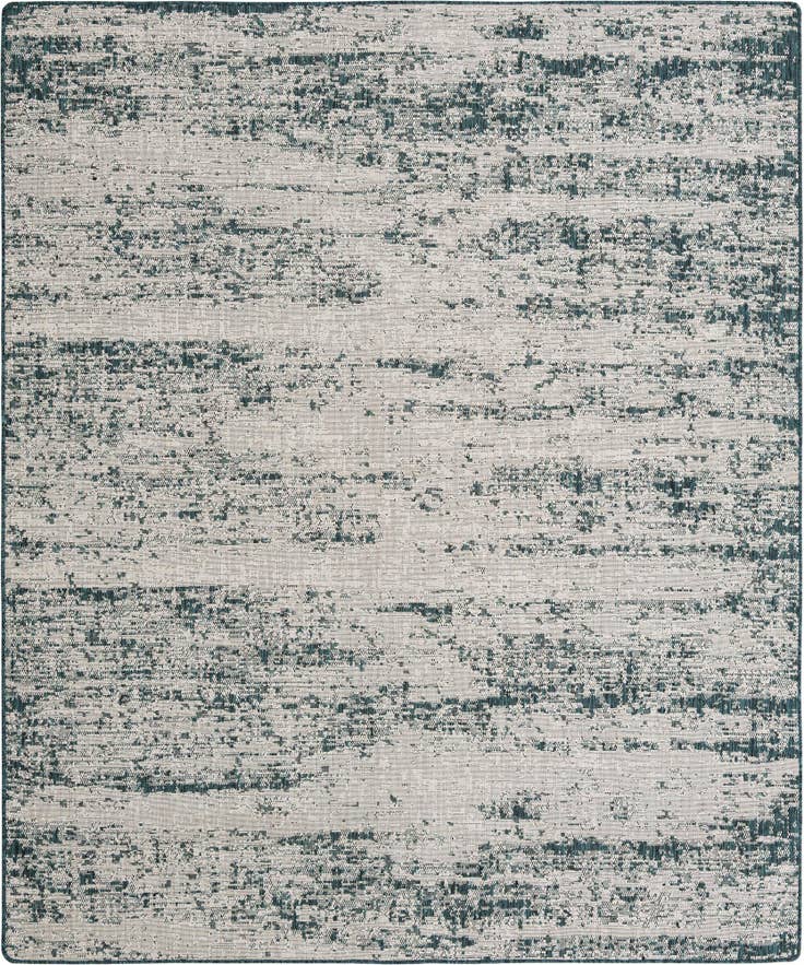 Detail image of 7' 6 x 9' Easy-Clean Modern Indoor / Outdoor Rug