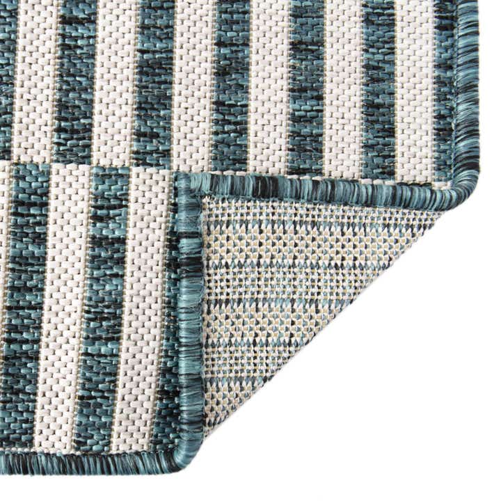 7' x 10' Easy-Clean Ribbon Indoor / Outdoor Rug