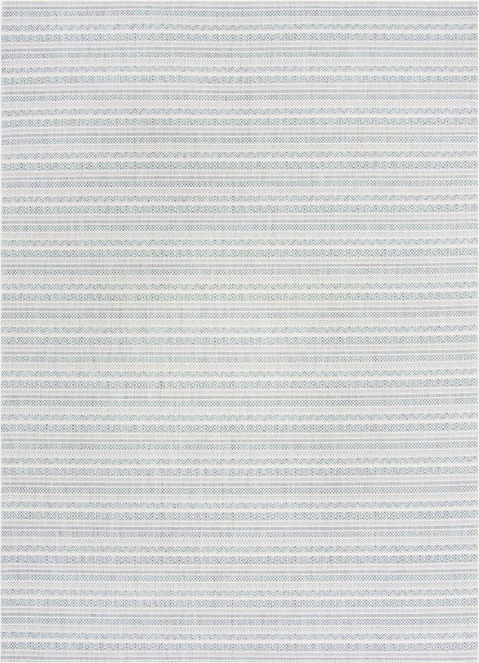 Detail image of 10' x 14' Easy-Clean Ribbon Indoor / Outdoor Rug
