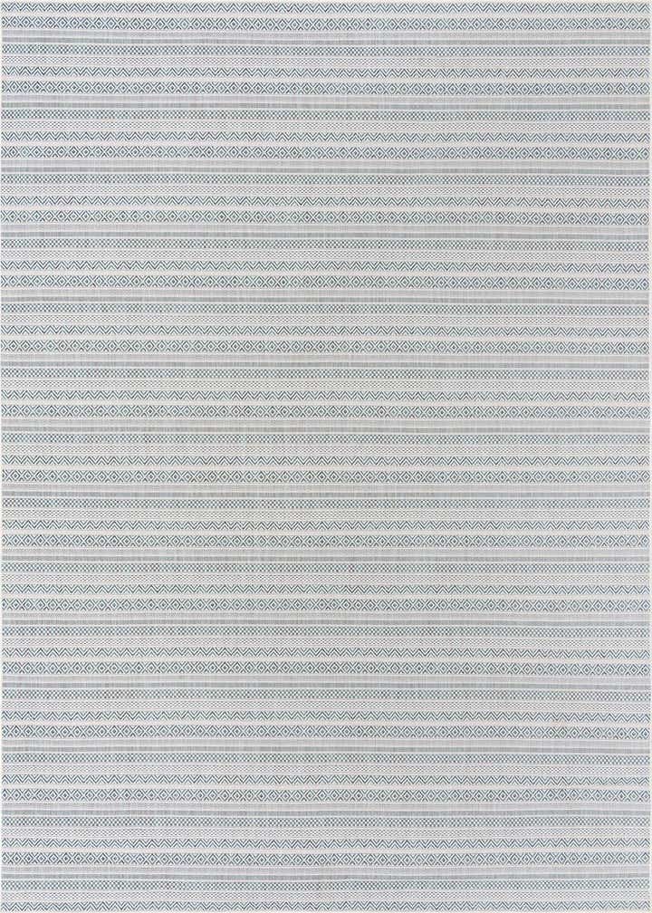 10' x 13' Easy-Clean Ribbon Indoor / Outdoor Rug