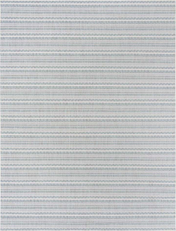 10' x 13' Easy-Clean Ribbon Indoor / Outdoor Rug