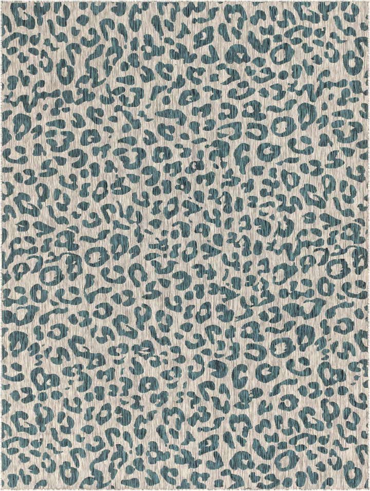 9' x 12' Easy-Clean Safari Indoor / Outdoor Rug