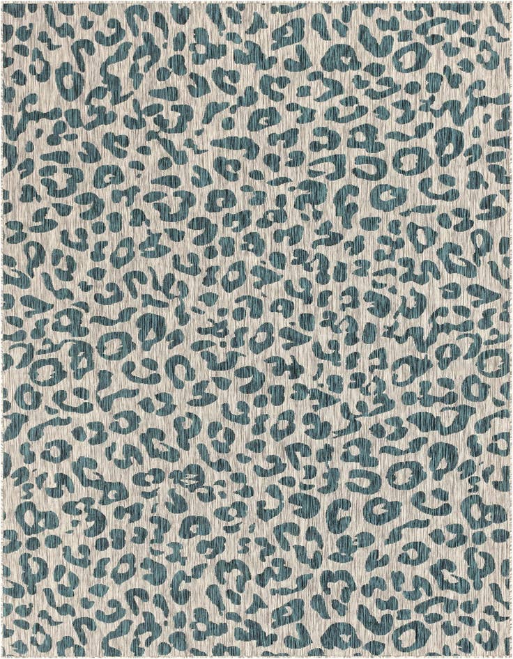 Detail image of 7' 10 x 11' Easy-Clean Safari Indoor / Outdoor Rug