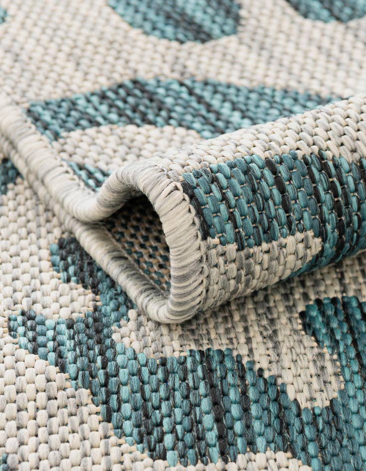 Detail image of 6' x 9'  Washable Safari Indoor / Outdoor Rug