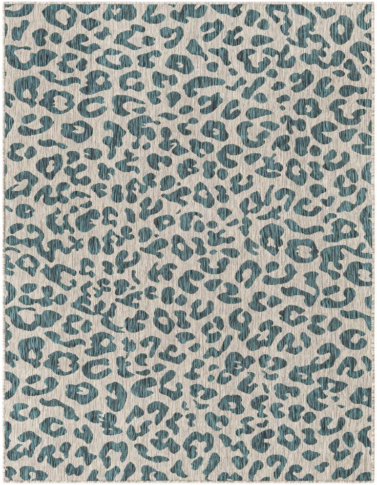 Detail image of 5' 3 x 8' Easy-Clean Safari Indoor / Outdoor Rug