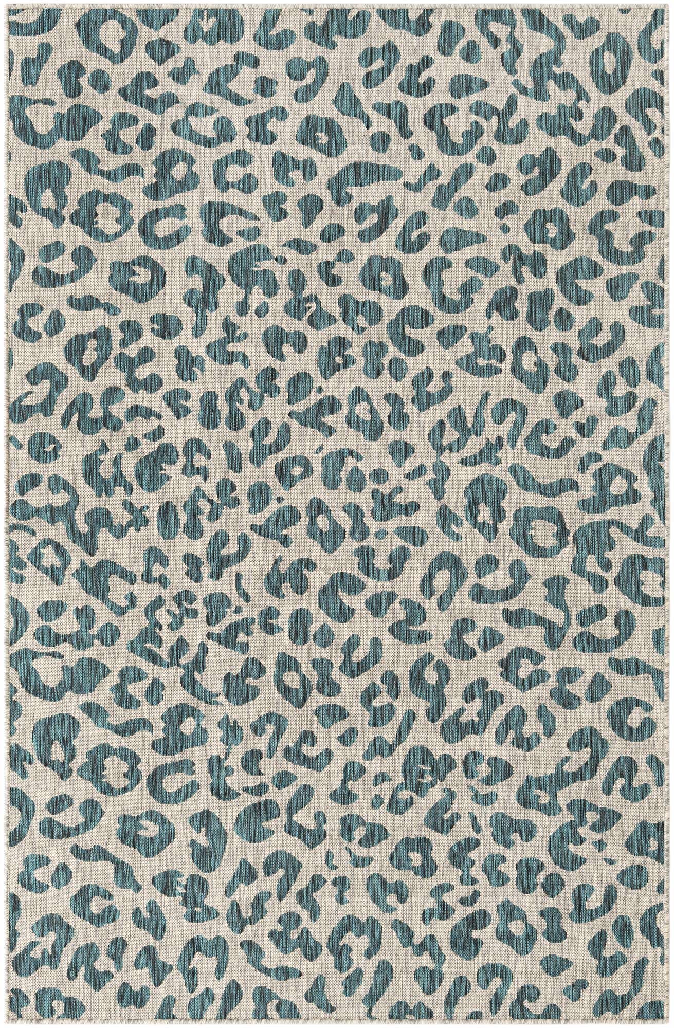 5' 3 x 8' Easy-Clean Safari Indoor / Outdoor Rug