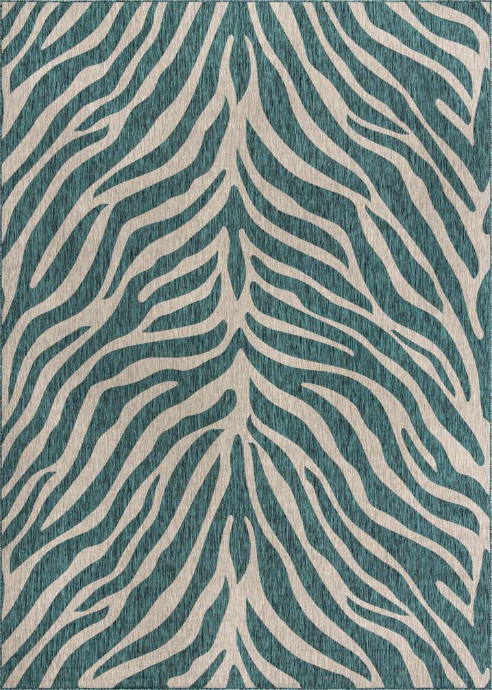 10' x 14' Easy-Clean Safari Indoor / Outdoor Rug