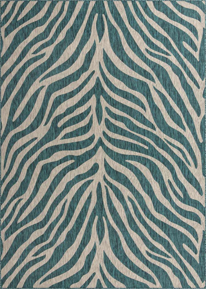 9' x 12' Easy-Clean Safari Indoor / Outdoor Rug