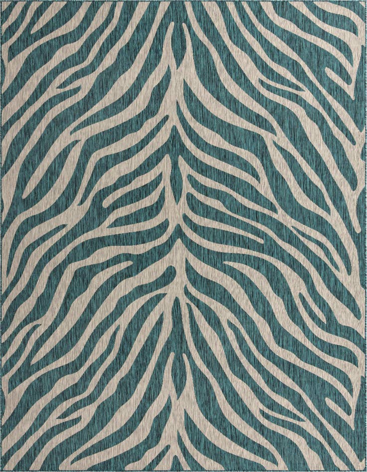 Detail image of 9' x 12' Easy-Clean Safari Indoor / Outdoor Rug