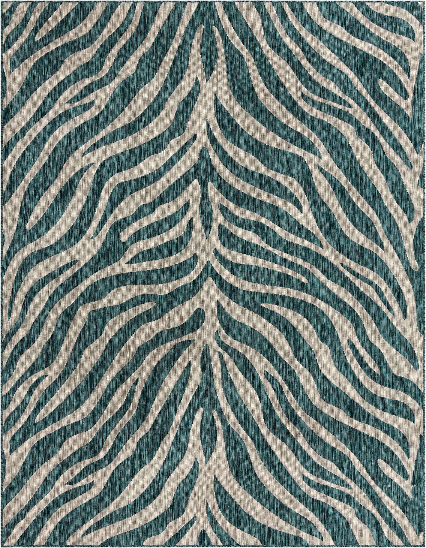 7' 10 x 11' Easy-Clean Safari Indoor / Outdoor Rug