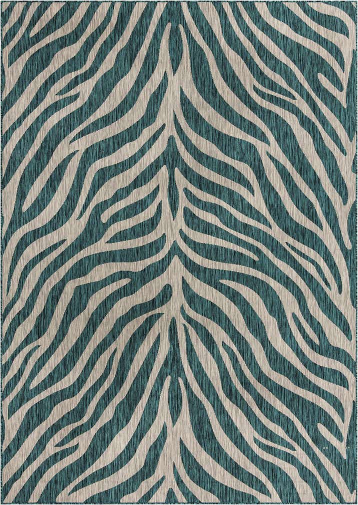 7' 10 x 11' Easy-Clean Safari Indoor / Outdoor Rug