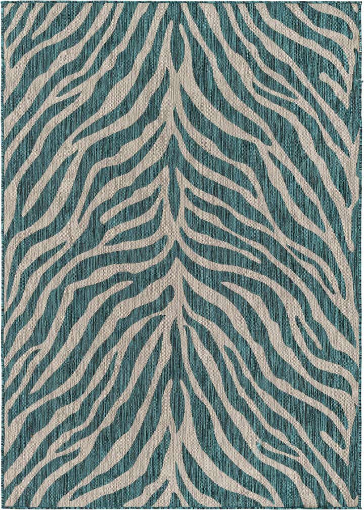 5' 3 x 8' Easy-Clean Safari Indoor / Outdoor Rug