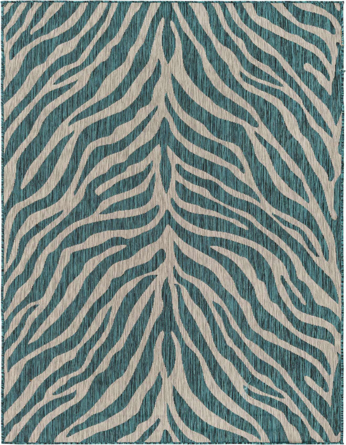 5' 3 x 8' Easy-Clean Safari Indoor / Outdoor Rug