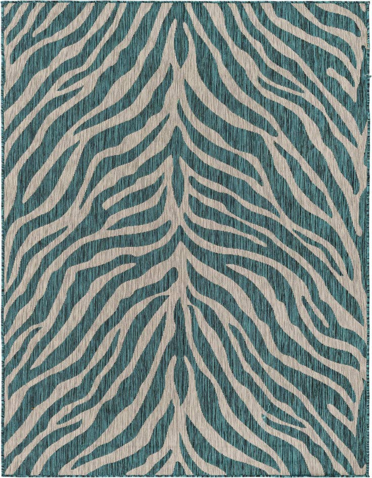 Detail image of 5' 3 x 8' Easy-Clean Safari Indoor / Outdoor Rug