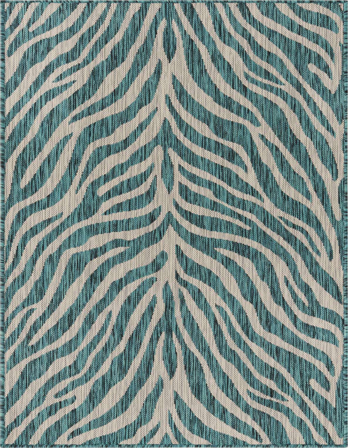 3' x 5' 3 Easy-Clean Safari Indoor / Outdoor Rug