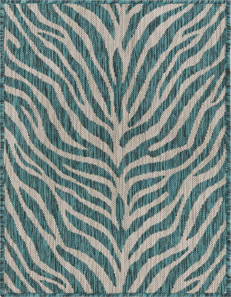 Detail image of 2' x 3' Easy-Clean Safari Indoor / Outdoor Rug
