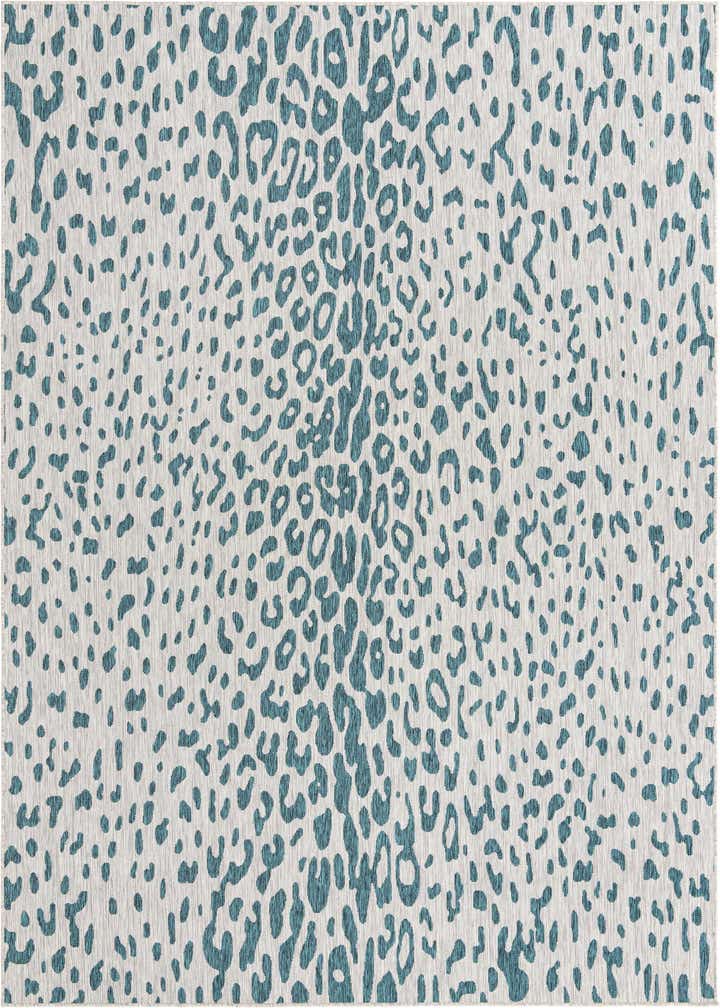 9' x 12' Easy-Clean Safari Indoor / Outdoor Rug