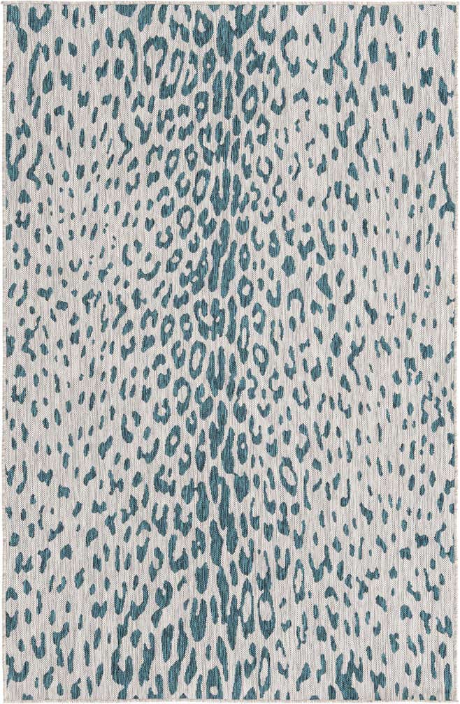 5' 3 x 8' Easy-Clean Safari Indoor / Outdoor Rug