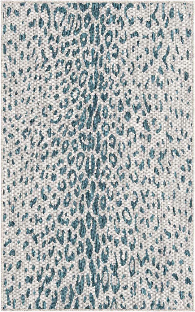 3' x 5' 3 Easy-Clean Safari Indoor / Outdoor Rug