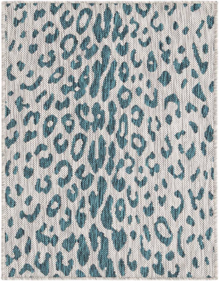 Detail image of 2' x 3' Easy-Clean Safari Indoor / Outdoor Rug