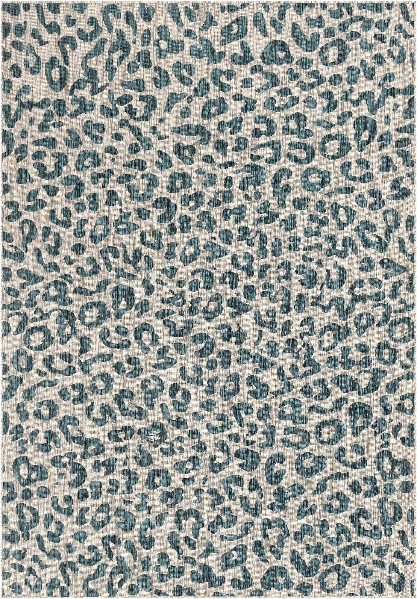 7' 10 x 11'  Washable Safari Indoor / Outdoor Rug