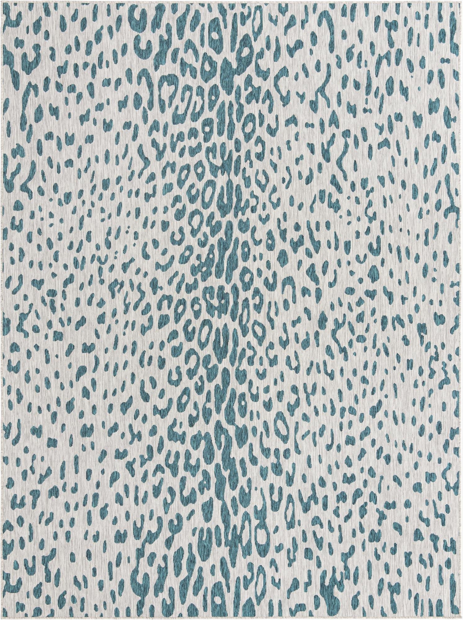 9' x 12'  Washable Safari Indoor / Outdoor Rug