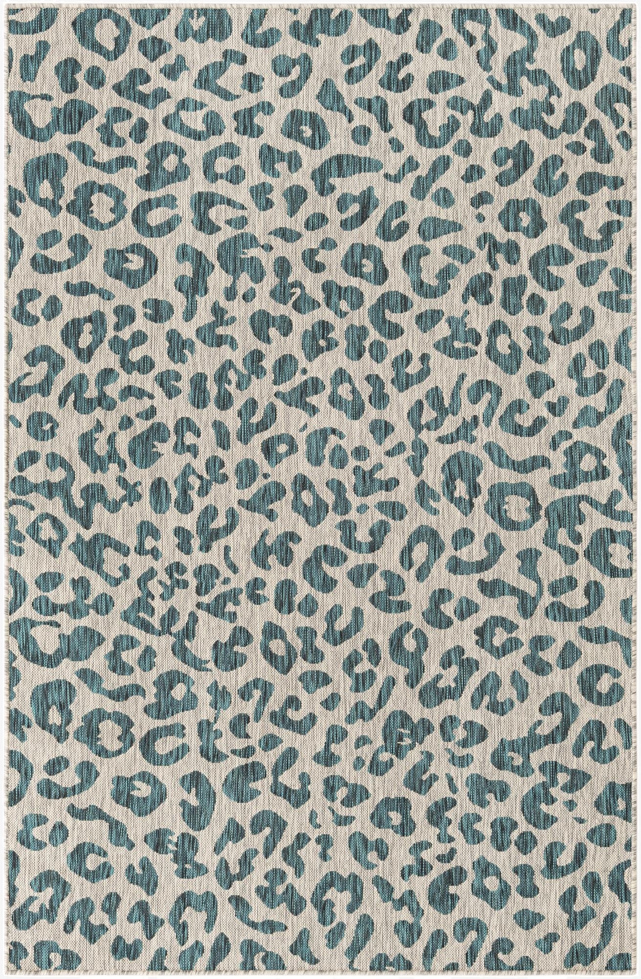 Primary image 5' 3 x 8'  Washable Safari Indoor / Outdoor Rug