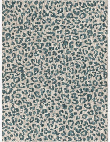 9' x 12' Easy-Clean Safari Indoor / Outdoor Rug