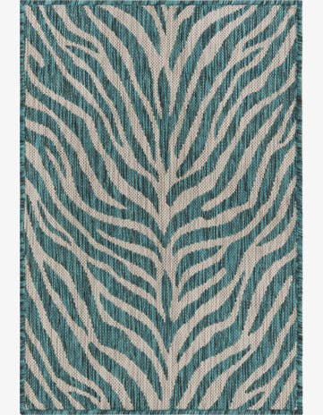 2' x 3' Easy-Clean Safari Indoor / Outdoor Rug