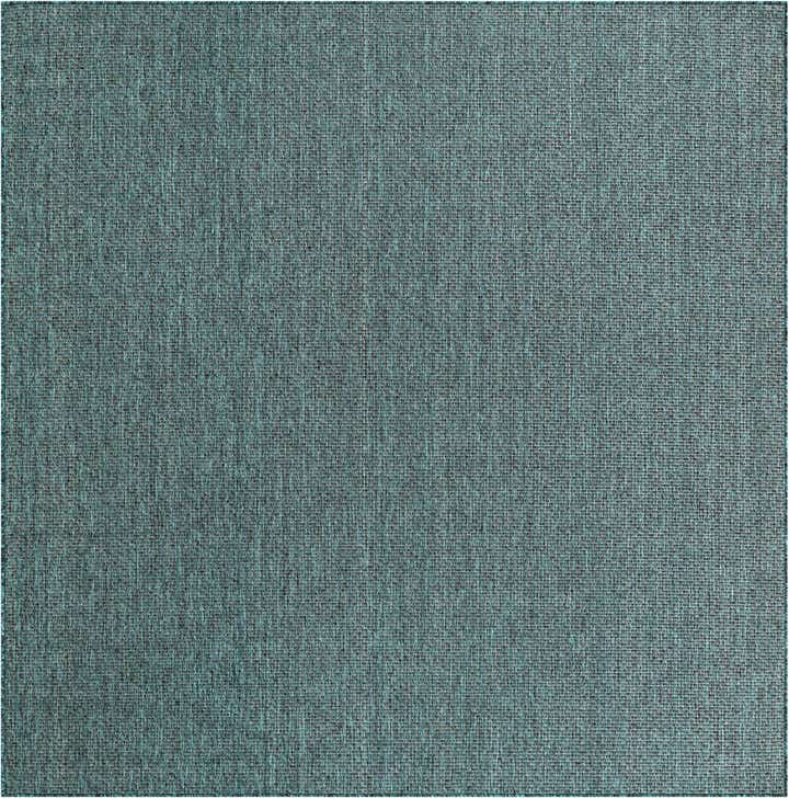 7' 10 x 11' Easy-Clean Solid Indoor / Outdoor Rug